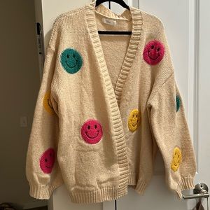 Talulah Smiley Face Sweater